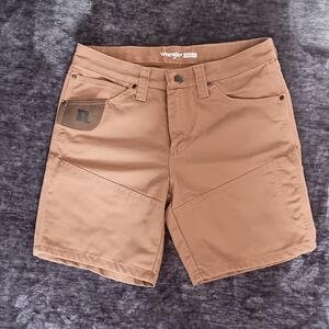 Wrangler Riggs Workwear Tan Cargo Shorts Womens Size:4